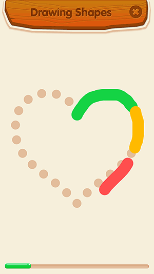 Kids UP draw shape