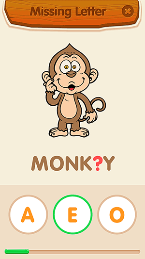 Kids UP missing letter